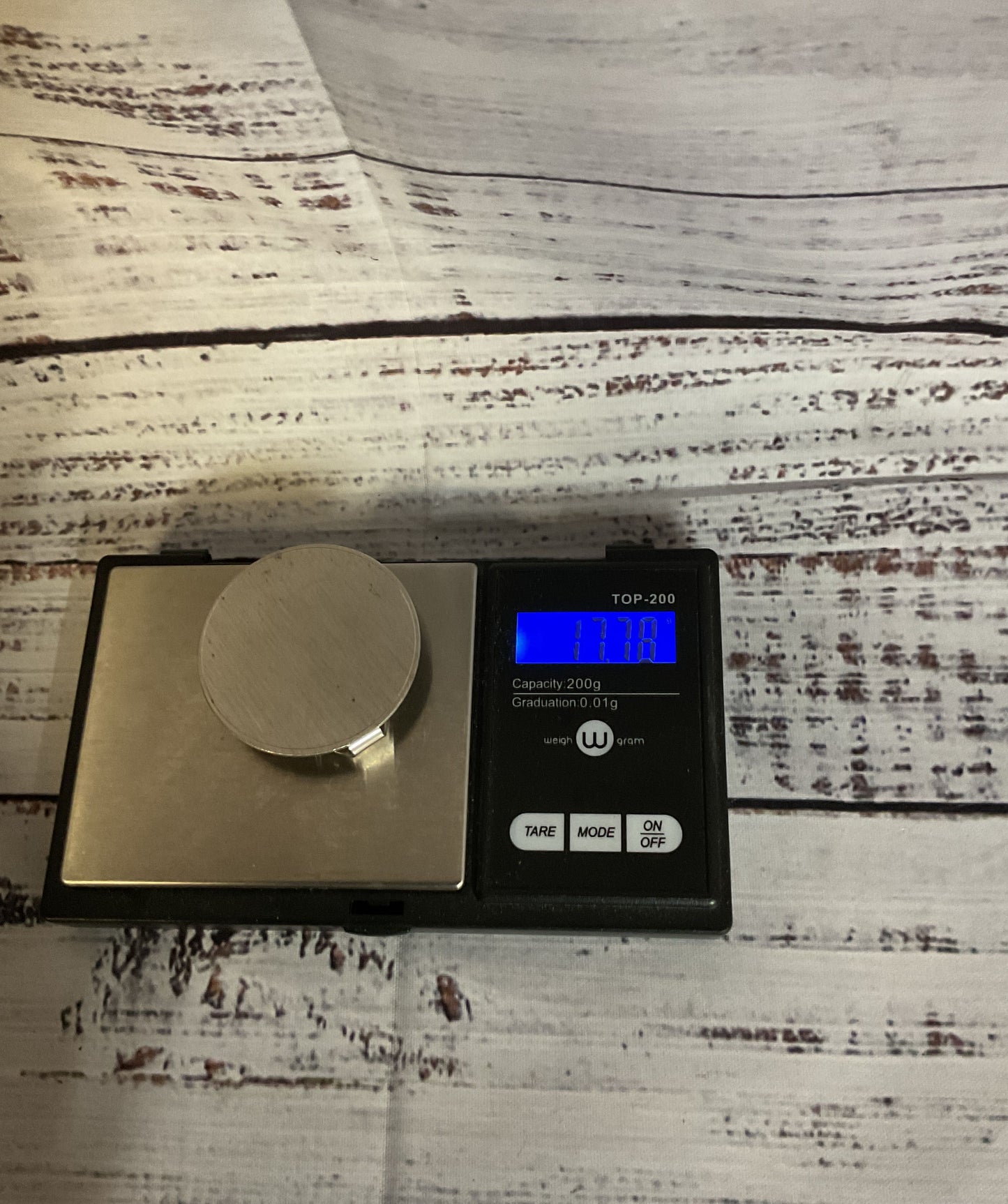 ANSON Silver Tone Vintage Money Clip