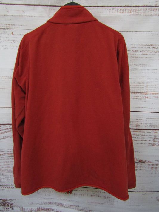 Patagonia Men's Reddish Orange Full Zip Jacket Size L