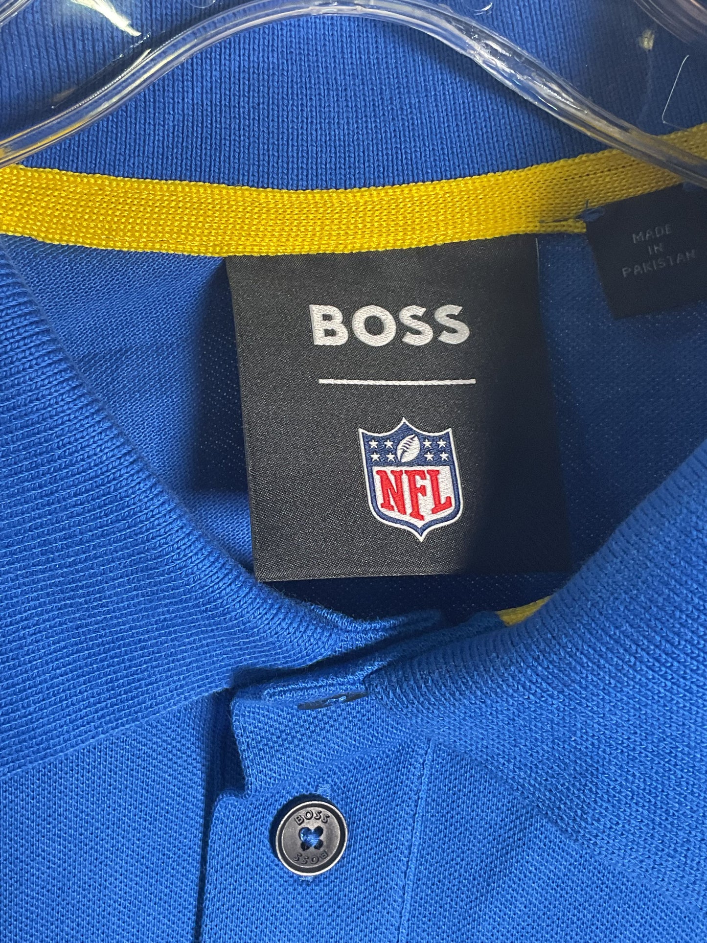 Hugo Boss Blue Long Sleeve - Size M