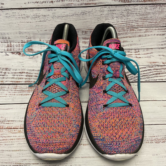 Nike Flyknit lunar 3 Multicolor Athletic Shoe Women Size 7