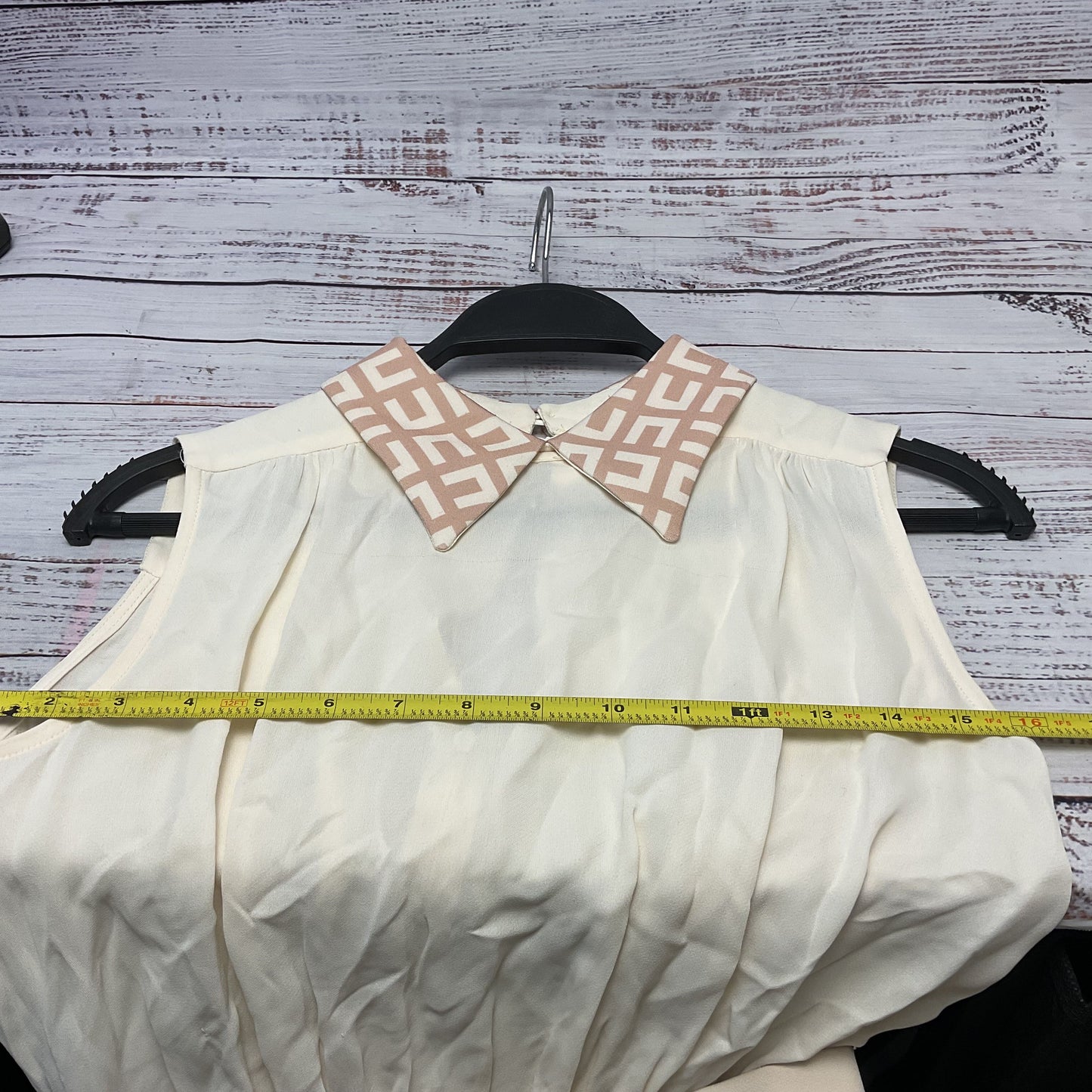 Elisabetta Franchi My Little Girl Beige Pink Logo Design Romper Size Girls 12?