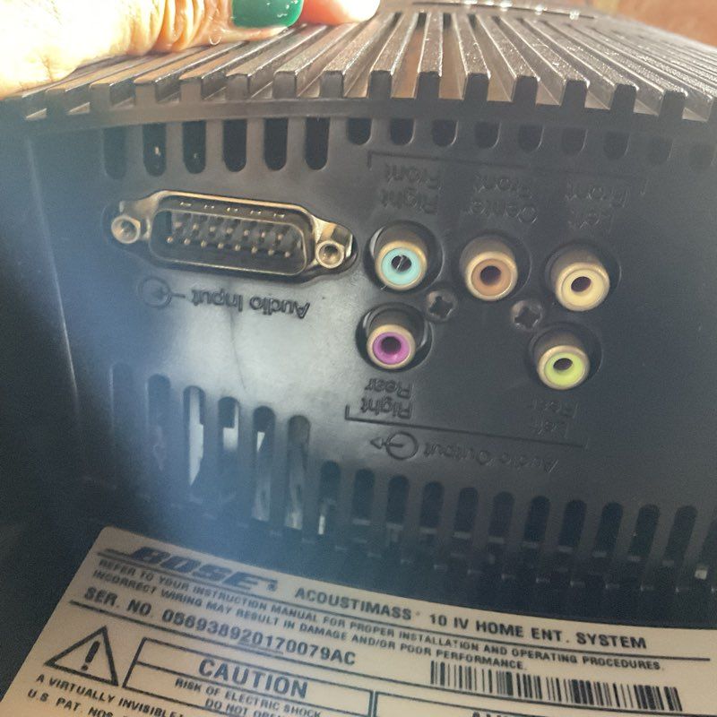BOSE Acoustimass 10 Series IV Subwoofer Speaker (AS IS - NO RETURNS) NOT TESTED