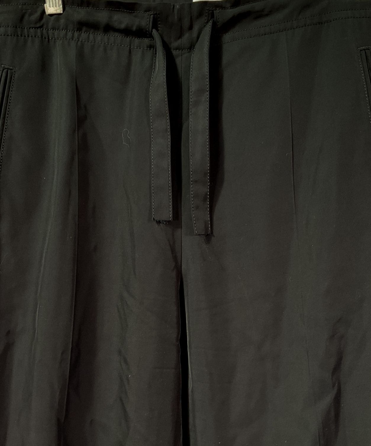 Maria McManus Men's Viscose Drawstring Pant Black S