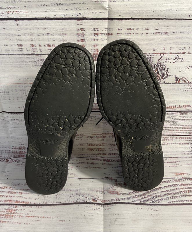 Women's TOD'S Patent Leather Oxford Lace Up Shoes Size 5 Made in Italy