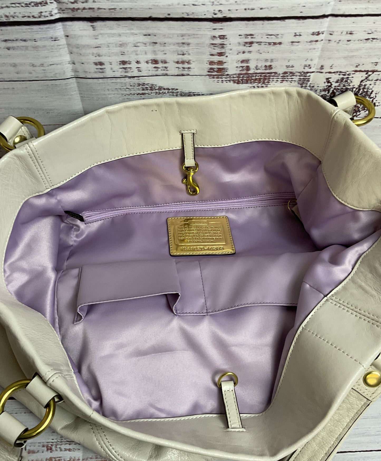 Super Cute 2010 Limited Edition Coach Poppy Bella Sparkle Tote A1020-14565
