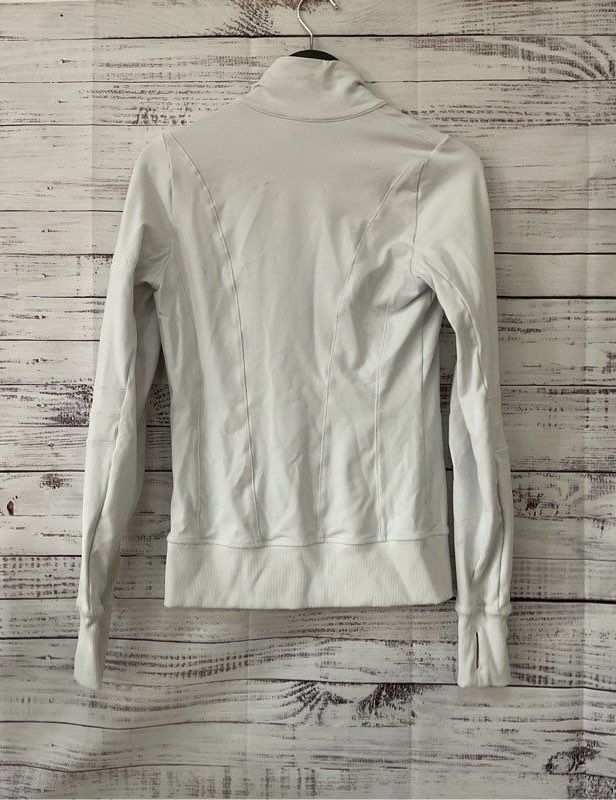 Women's Alo Yoga White Jacket Size XS