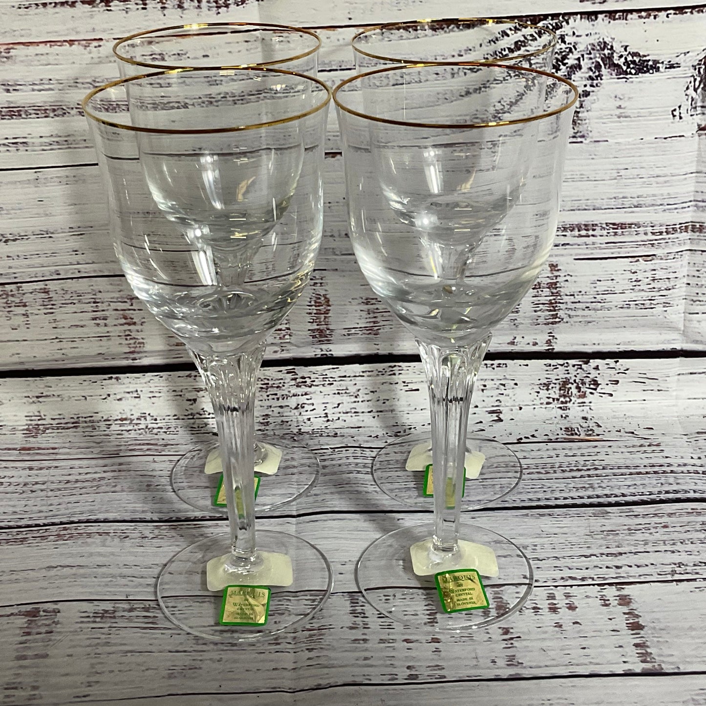 NEW MARQUIS by WATERFORD Wine Glassware- Set of 4