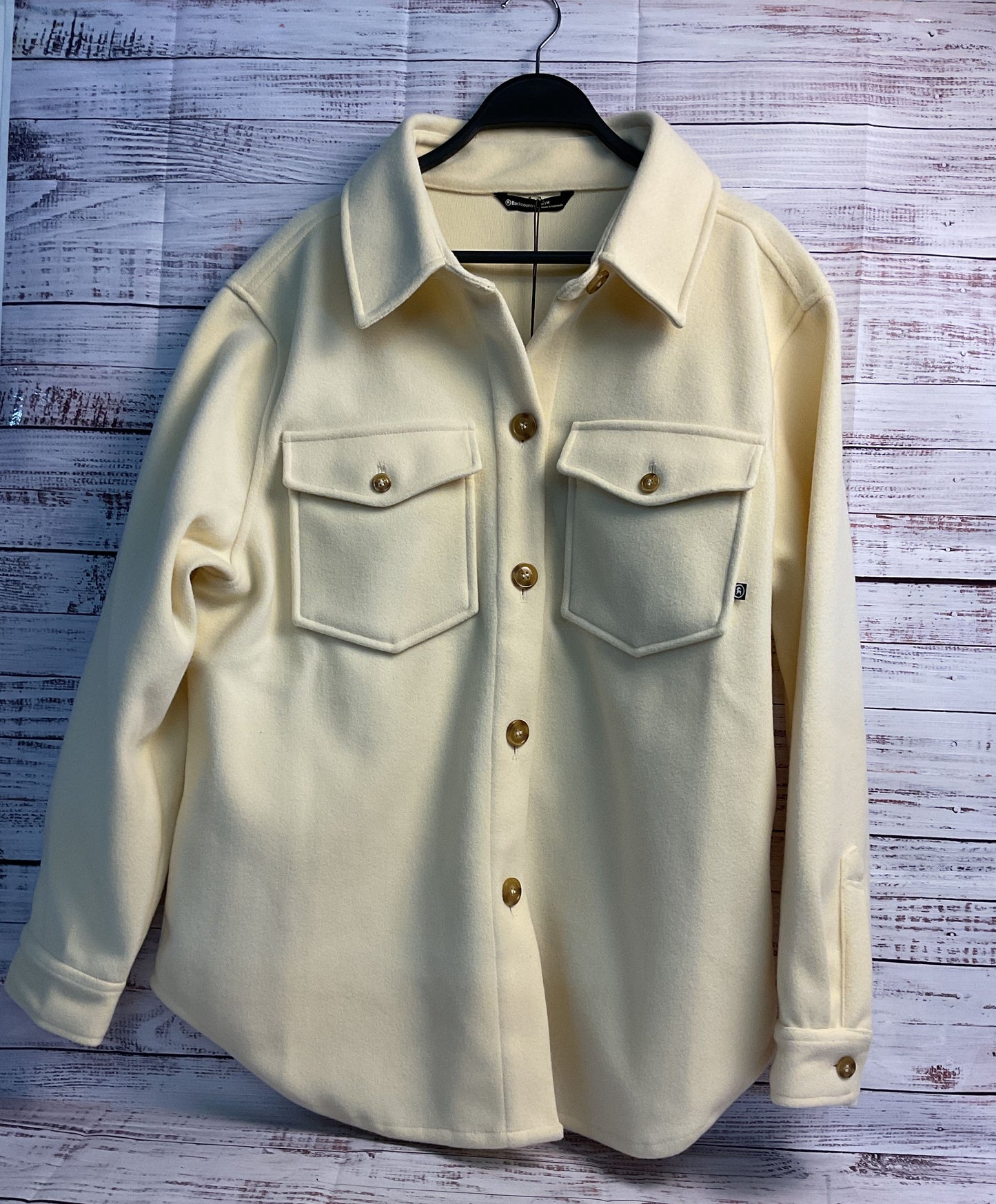 NWT Women's Backcountry Light Yellow Jacket Size M