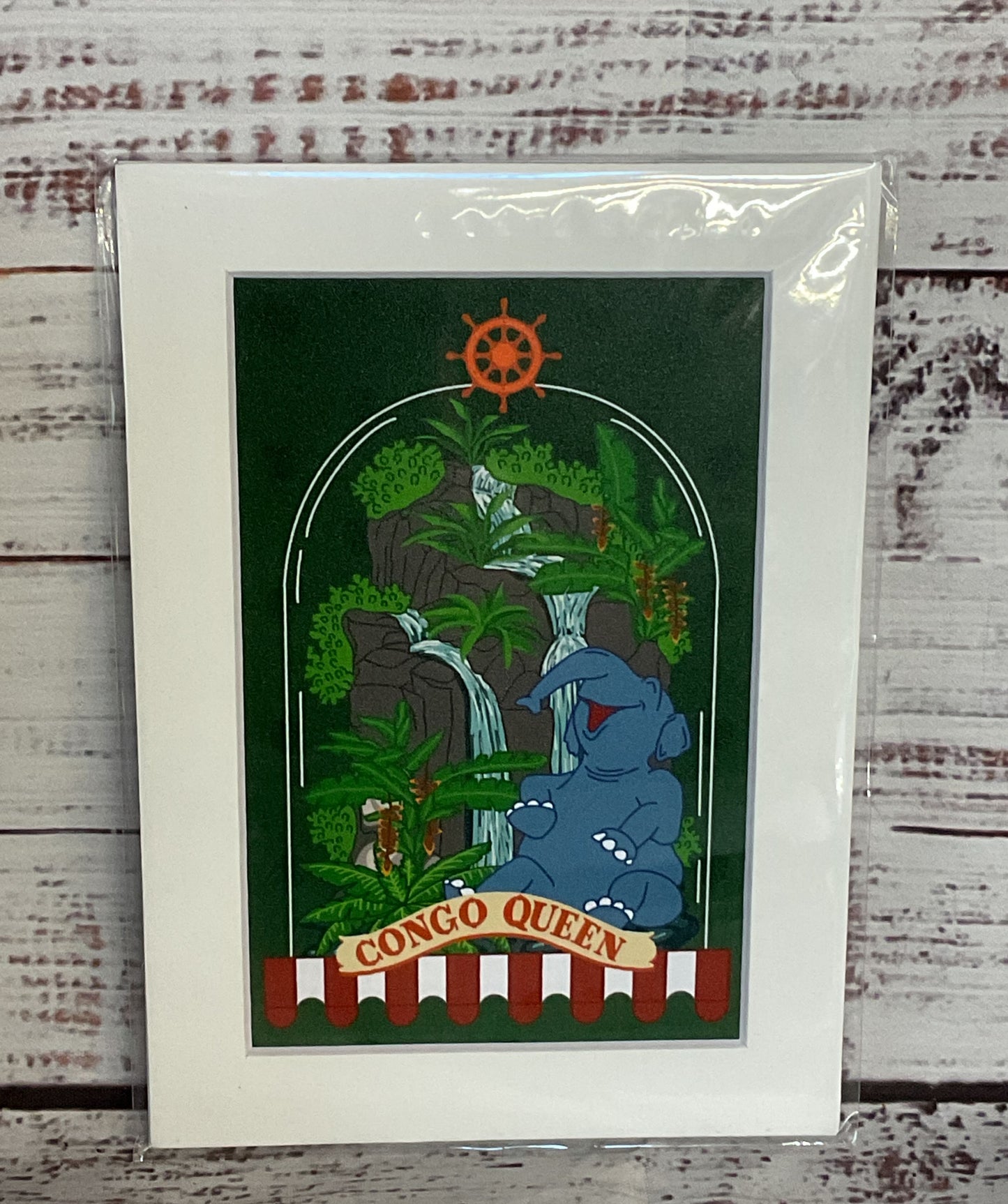 Disney Parks Jungle Cruise Big Thunder Mountain Prints Signed by Robert Fisher