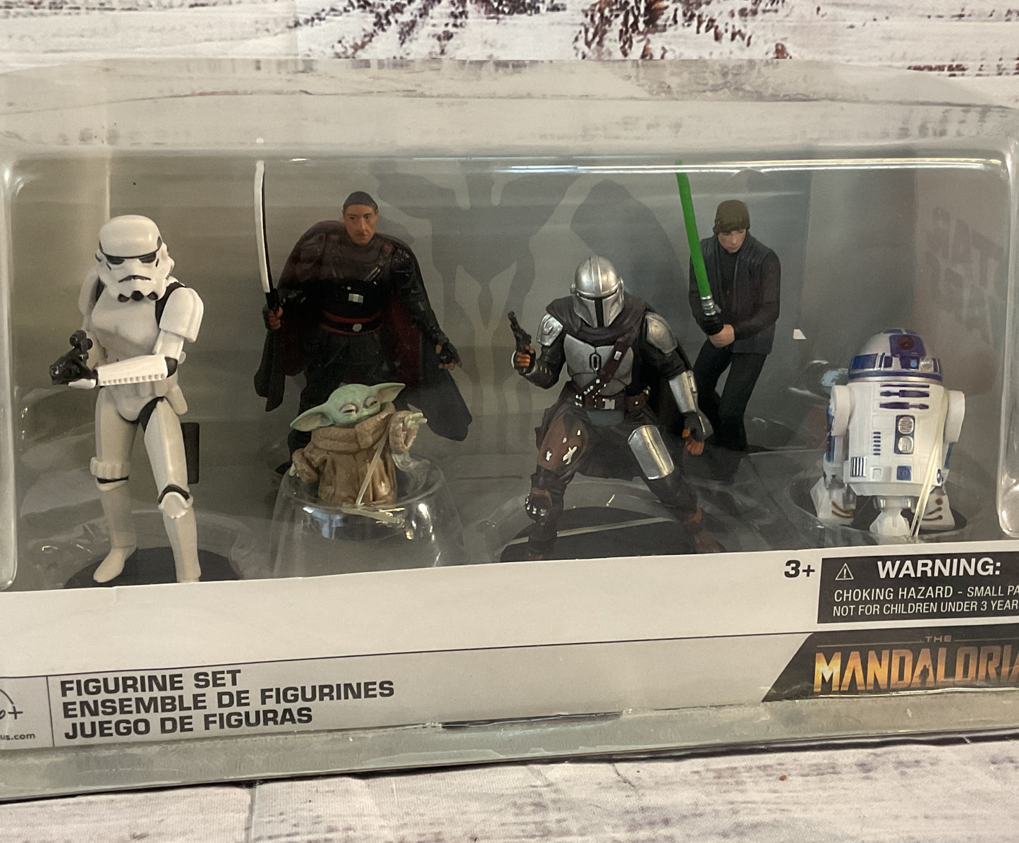 Walt Disney World Theme Parks The Mandalorian 6 Piece Action Figure Play Set