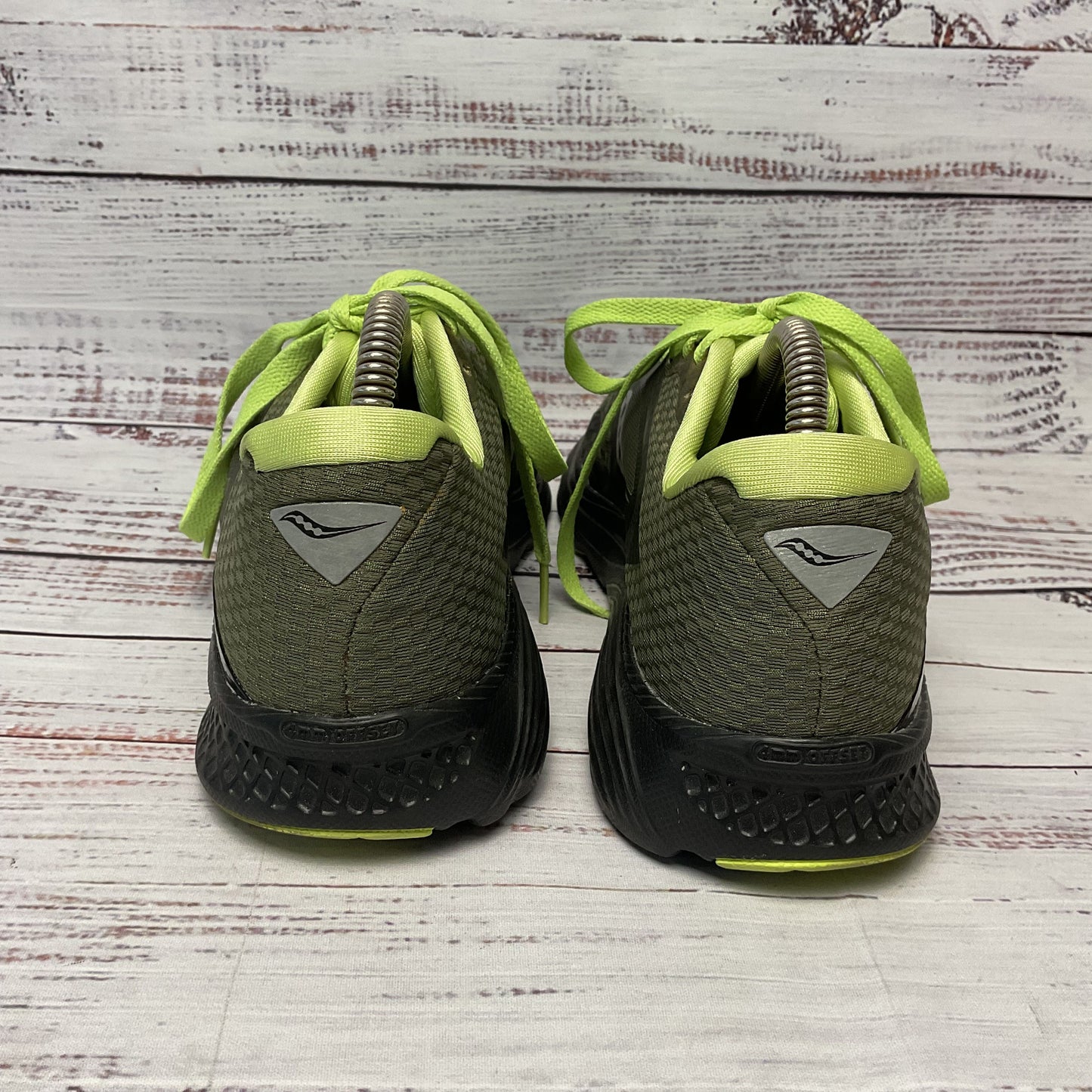 Saucony Kinvara 7 Green Sneaker Athletic Shoe Men Size 8.5