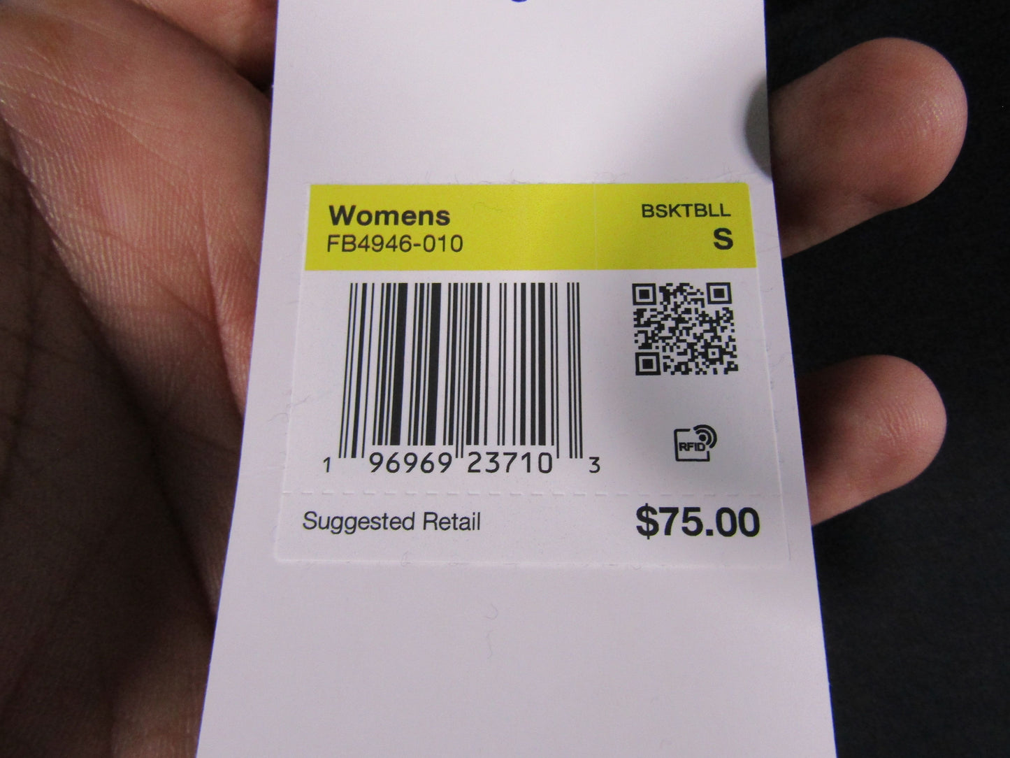 Nike Portland Trail Blazers Women's Black Pullover Hoodie Size S