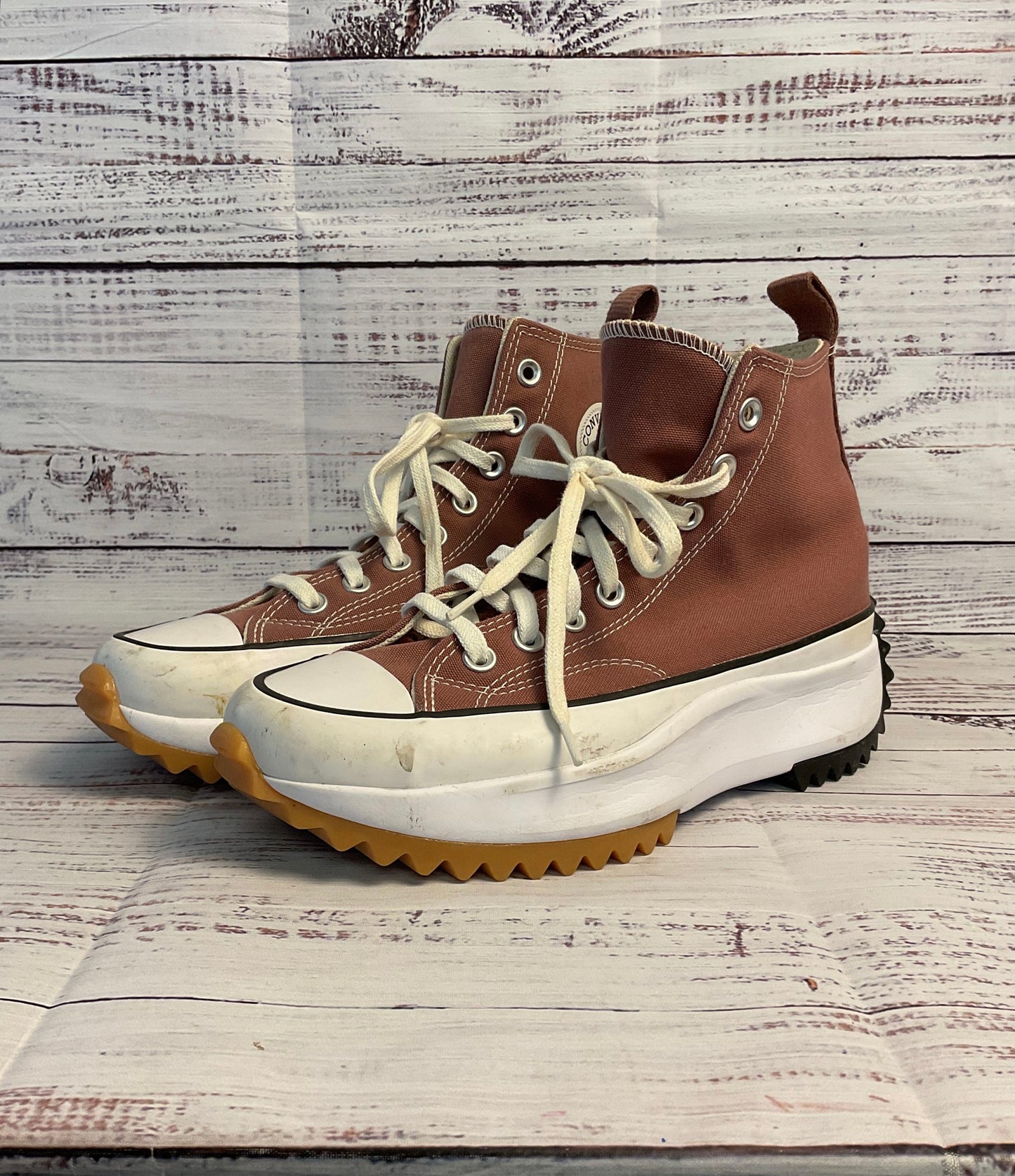 Converse All Star Dusty Rose High Top Casual Shoe Women 7.5