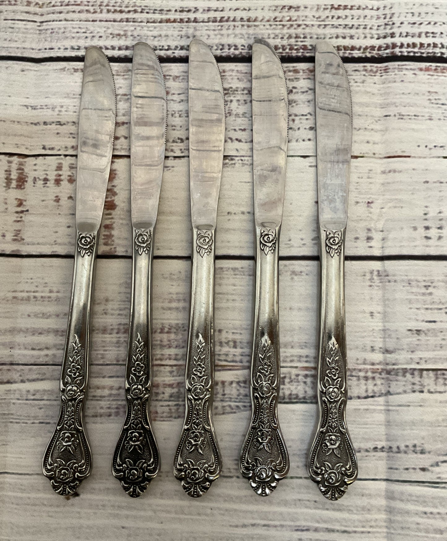 Normandy Japan Stainless Steel Lot of 5 Knives