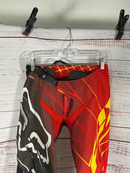 Fox 360 Racing Pants - Motocross Pants - Fox Racing - Size 30 Black & Red