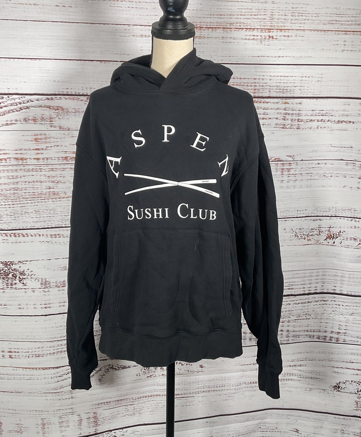 Stampd Matsuhisa Aspen Sushi Club Hoodie Black M