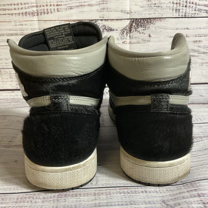 NIKE Jordan 1 Retro High OG Twist 2.0 Medium Grey Women's Sneakers- SZ 10