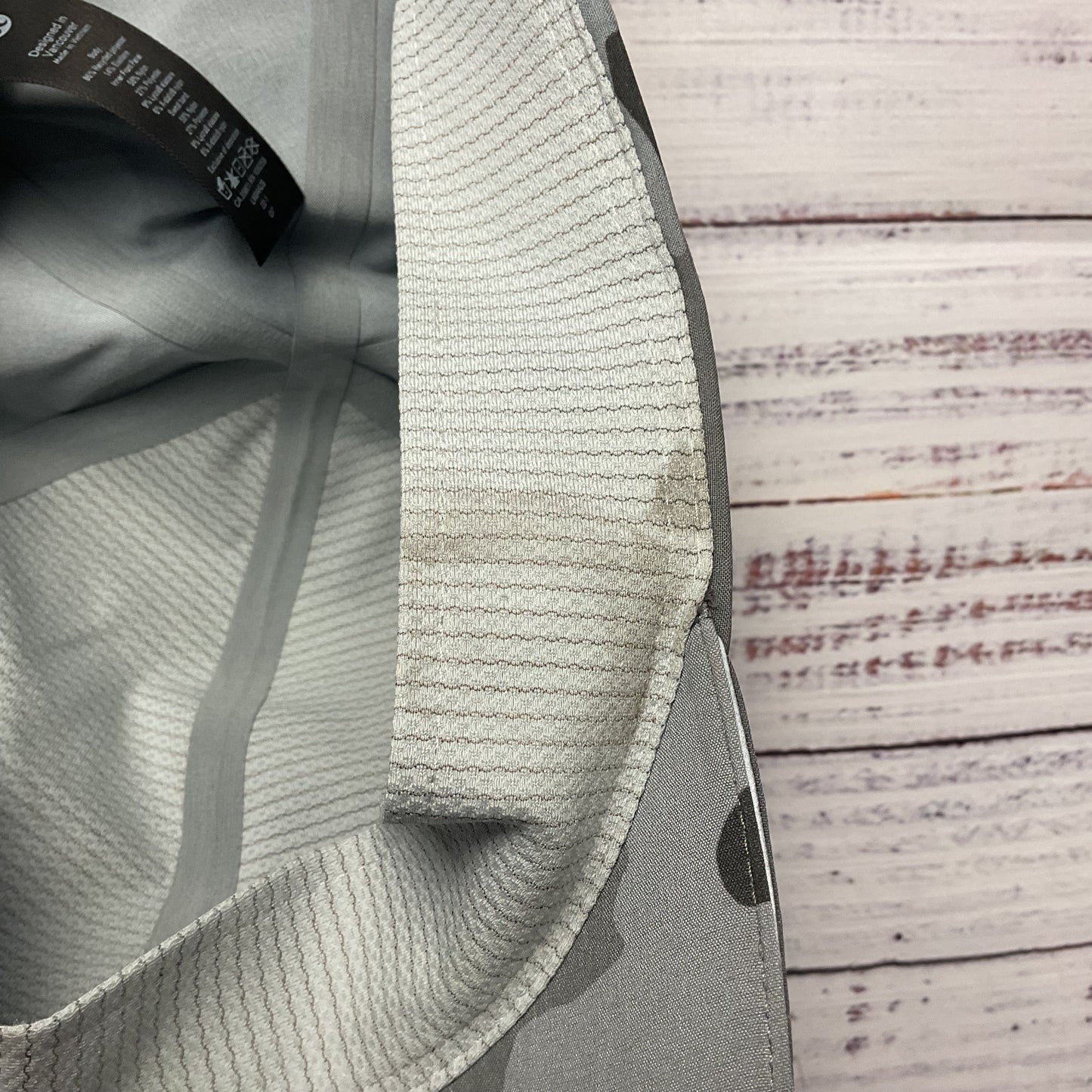 Lululemon Fast Free Run Grey Camo Hat - Size O/S