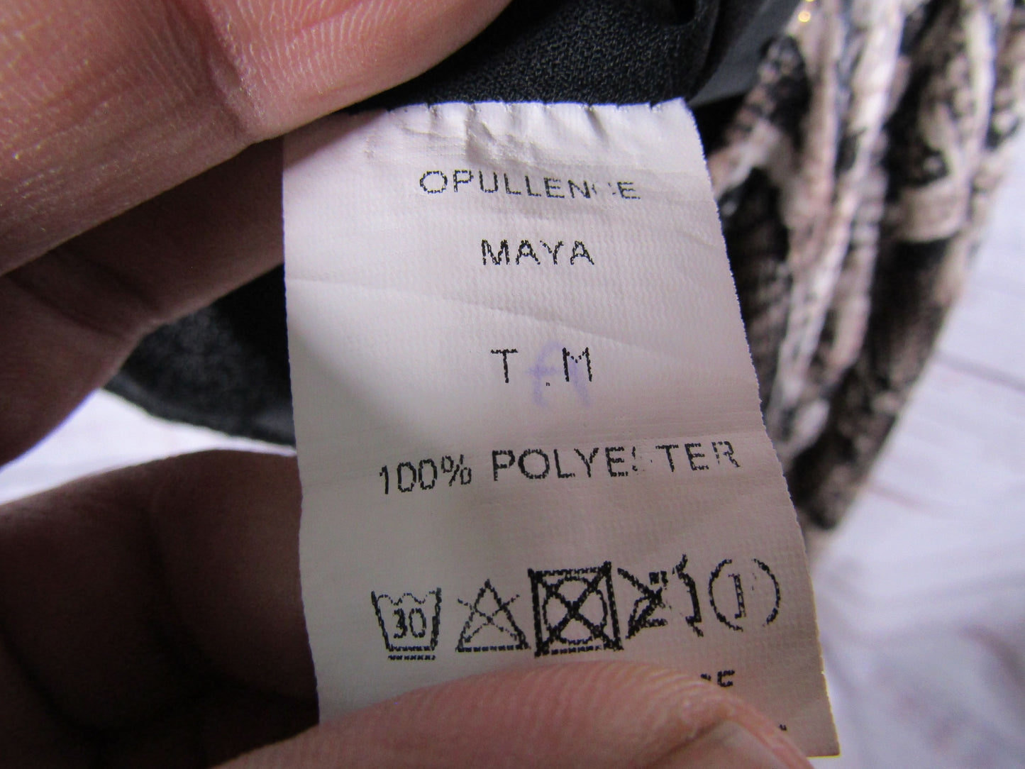 Opullence Maya Women's Brown Snake Print Long Sleeve Maxi Dress Size M