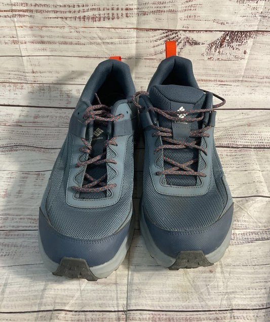 Columbia Vertisol Trail Men's Running Shoes Sneakers Blue Grey Size 14W
