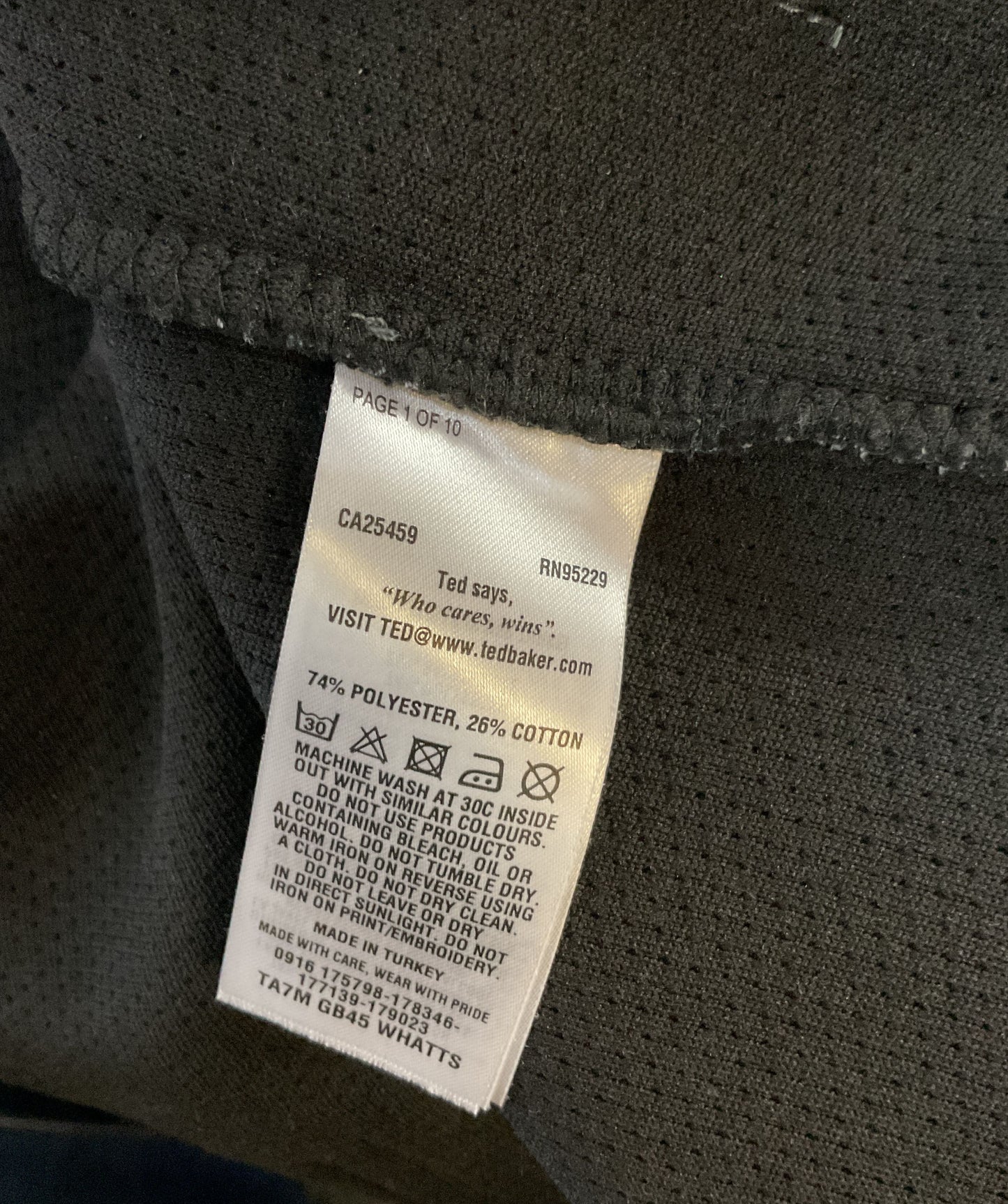 Ted Baker London Textured Zip Up Jacket Gray 3