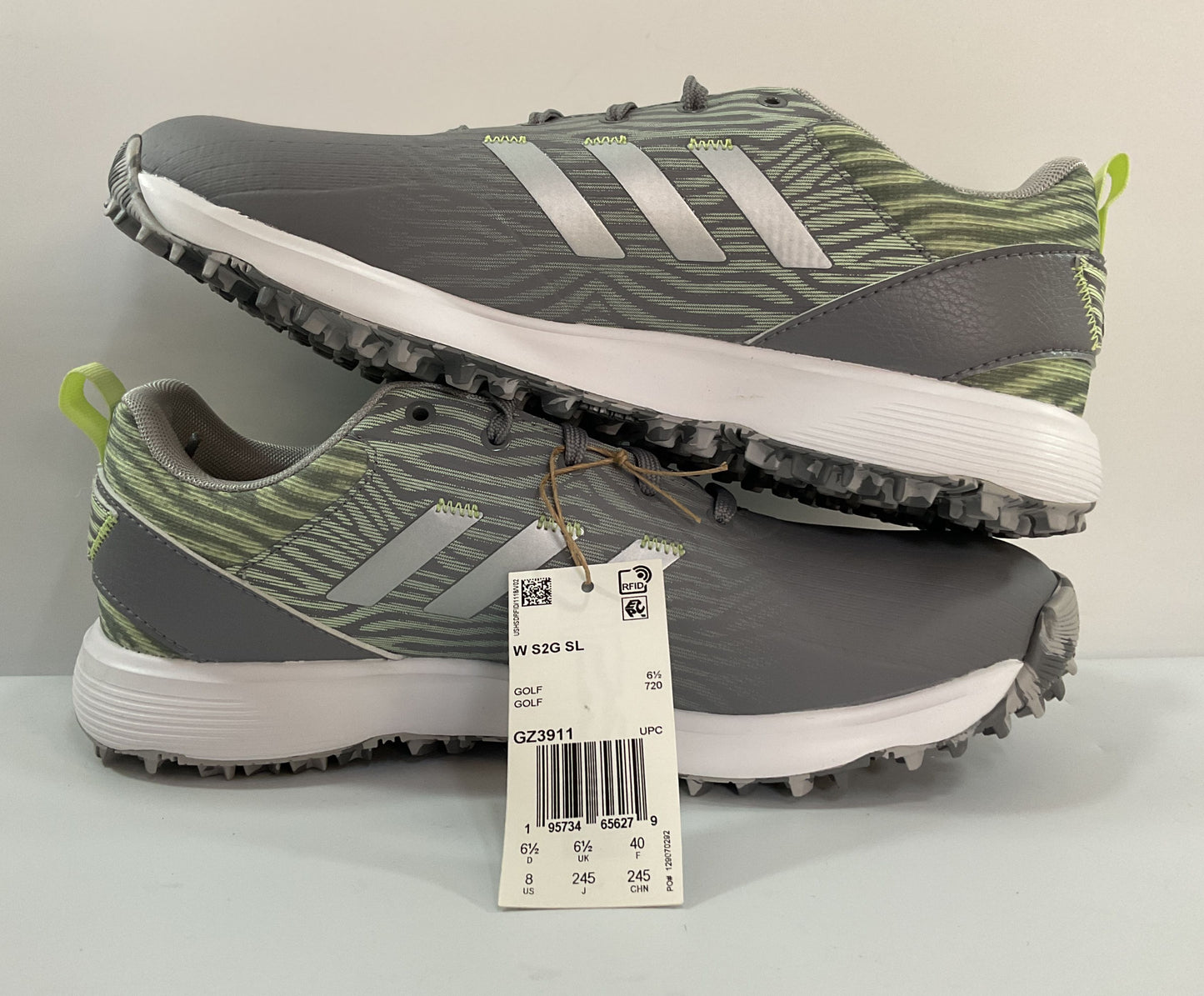 Adidas S2G Women's Gray Golf Shoes Size 8 GZ3911