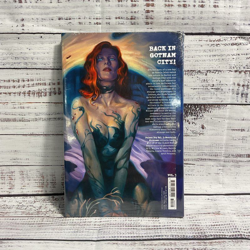 DC Comics Poison Ivy Vol. 3 Mourning Sickness Hardcover, Sealed