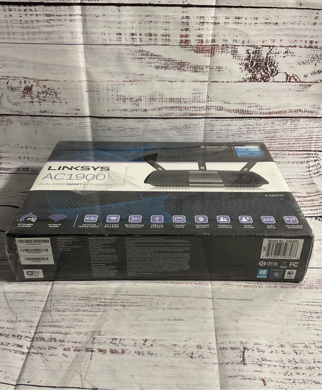 NEW Linksys EA6900 AC1900 Dual Band Wireless Smart Wi-Fi Router