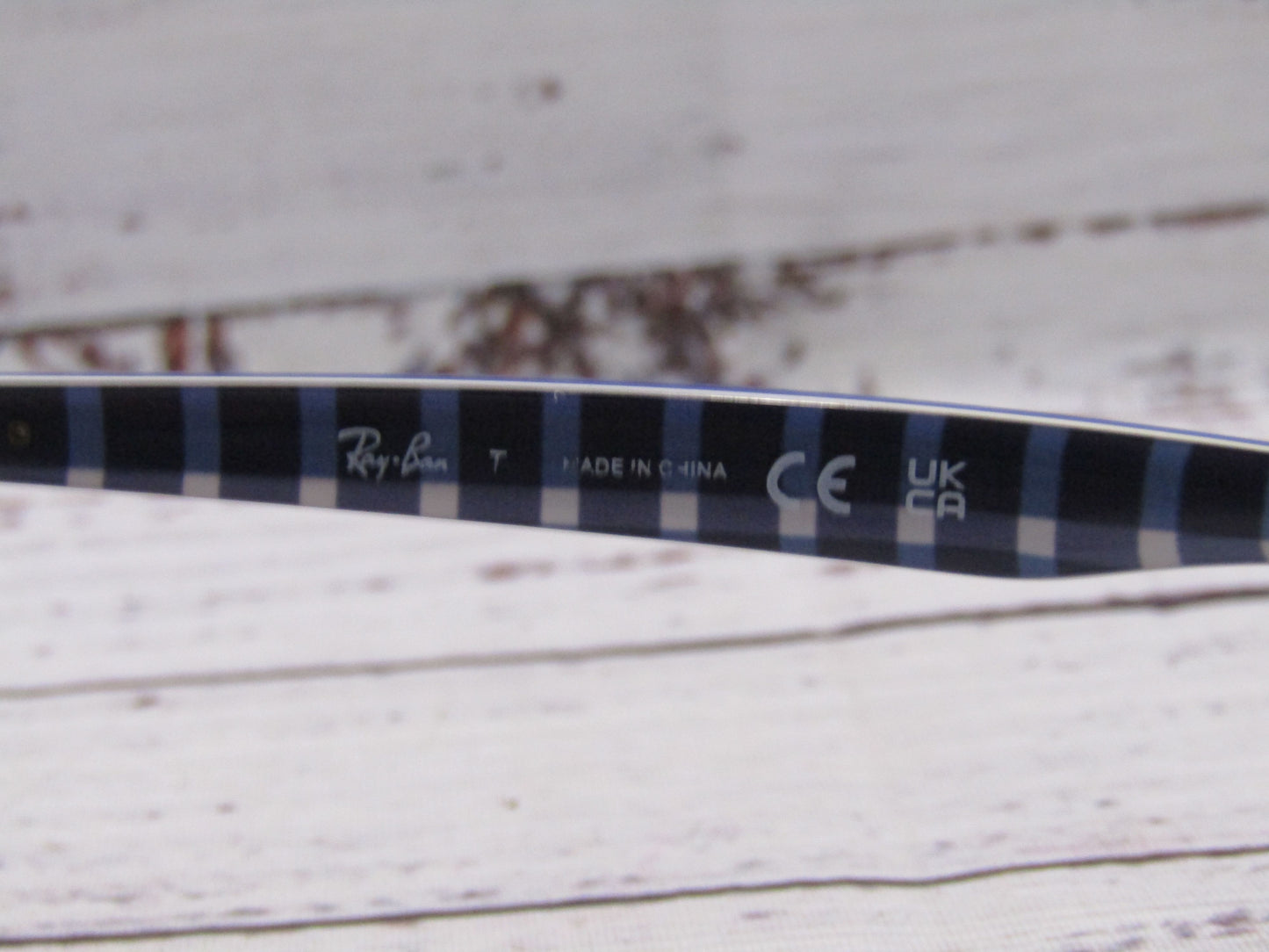 Ray-Ban RB7151 Blue Hexagonal Eyeglasses Frame