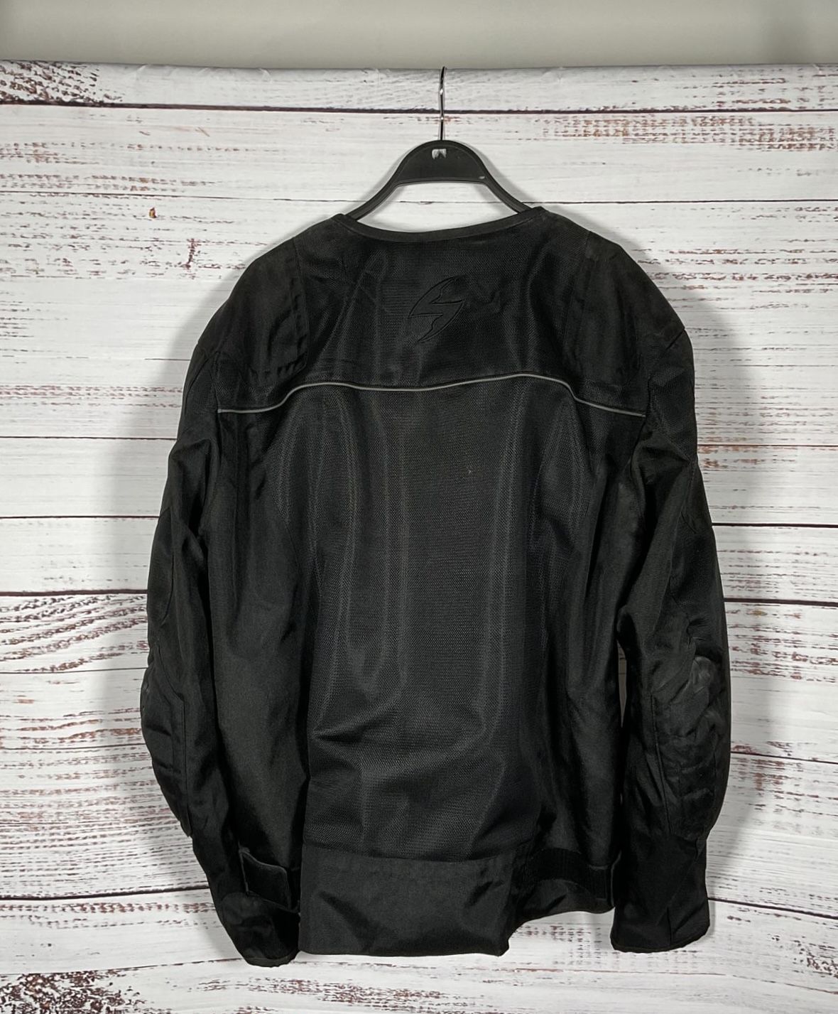 NWT Scorpion Black Exo Skeletal Protection Motorcycle Jacket - Size XXL