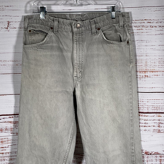 LEVI'S 509 Men's Washed Gray Straight Jeans- SZ 36 X 32