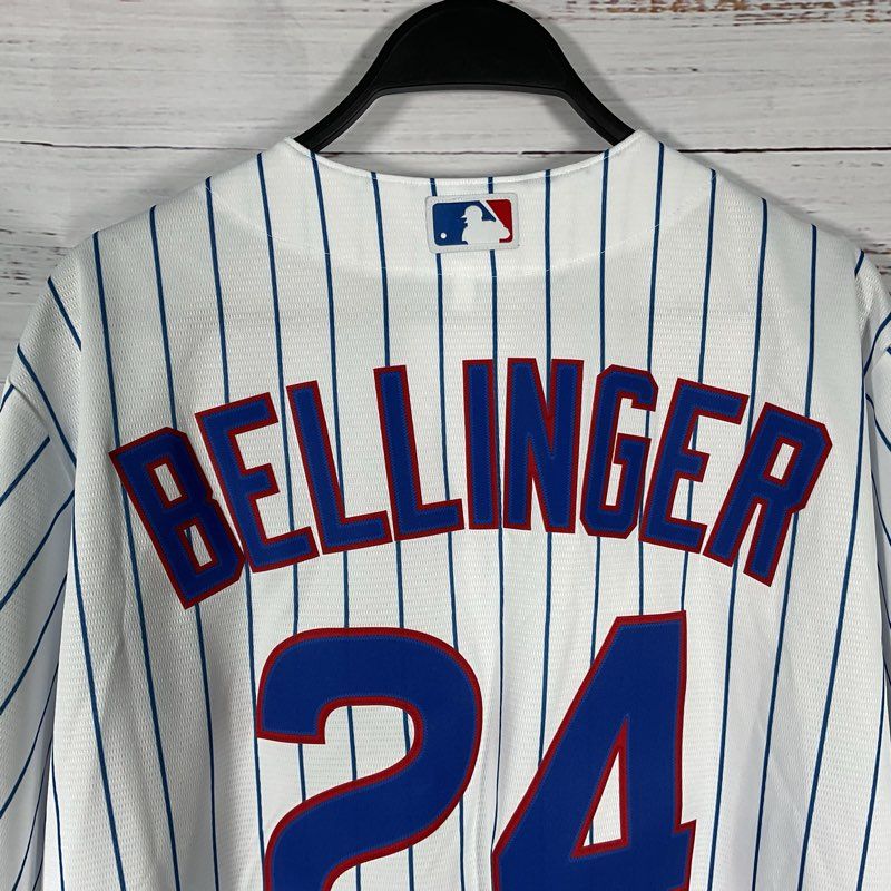 NWT Nike MLB Genuine Merchandise Chicago Cubs 24 Bellinger Baseball Jersey sz L