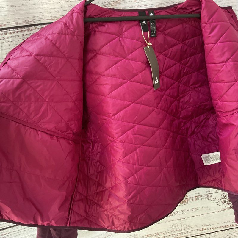 NWT Adidas Power Berry ZNE Padded Zip Up Jacket Jacket - Size L