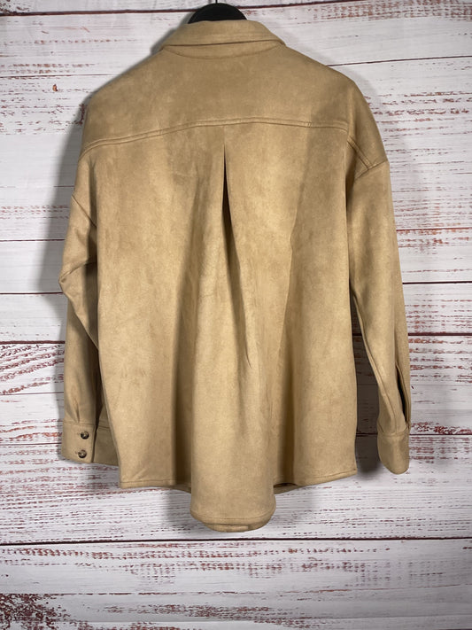 J Jill Beige Suede Jacket NWT - Size M