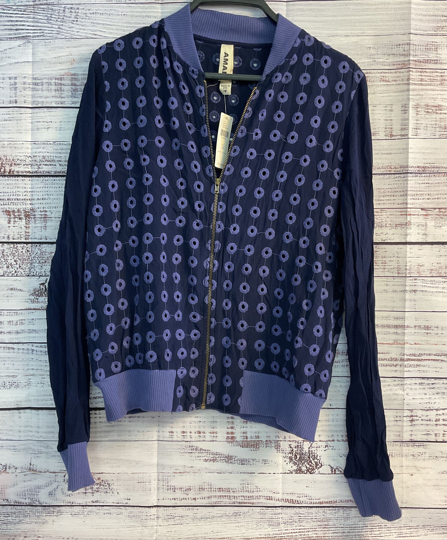 NWT Women's Anthropologie Amadi Bomber Jacket Size M