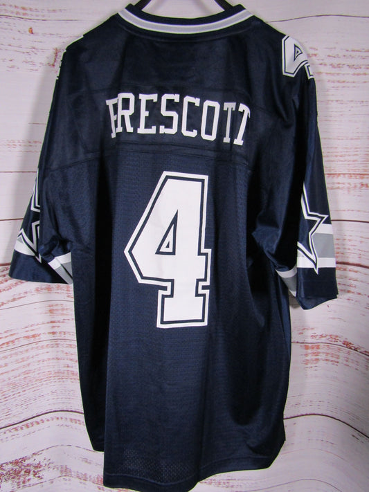 NFL Dallas Cowboys Dak Prescott Jersey Size L