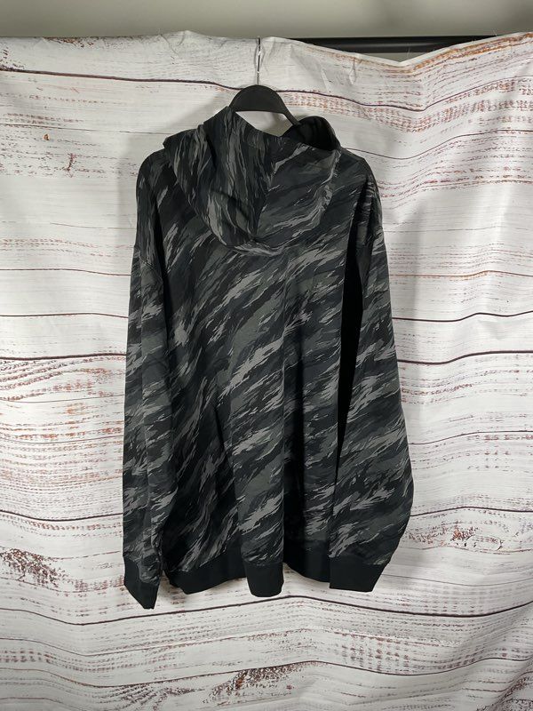 Nike NSW Sports Essentials Club Fleece Hoodie Size 4XL Tall DD5126-010 Black