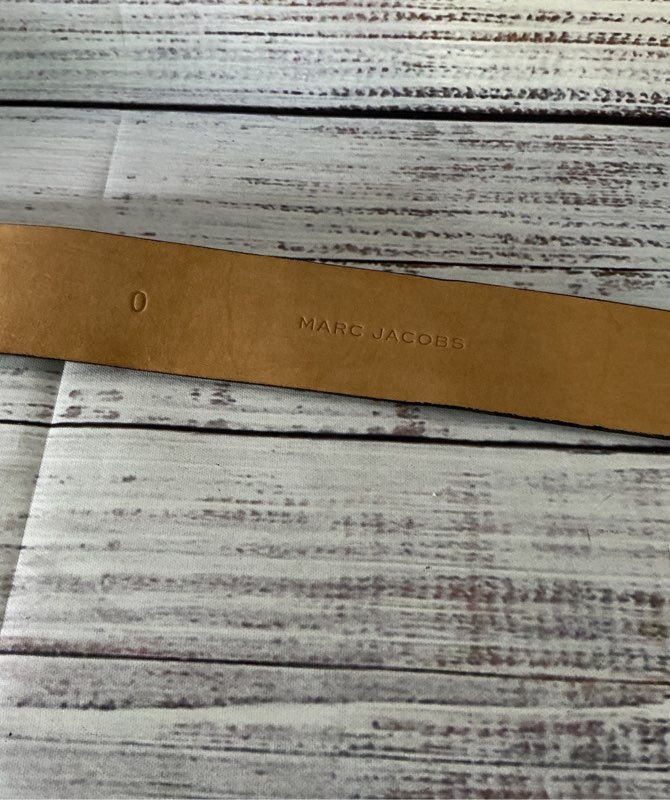 Women's Marc Jacobs Black Leather Belt Size 0