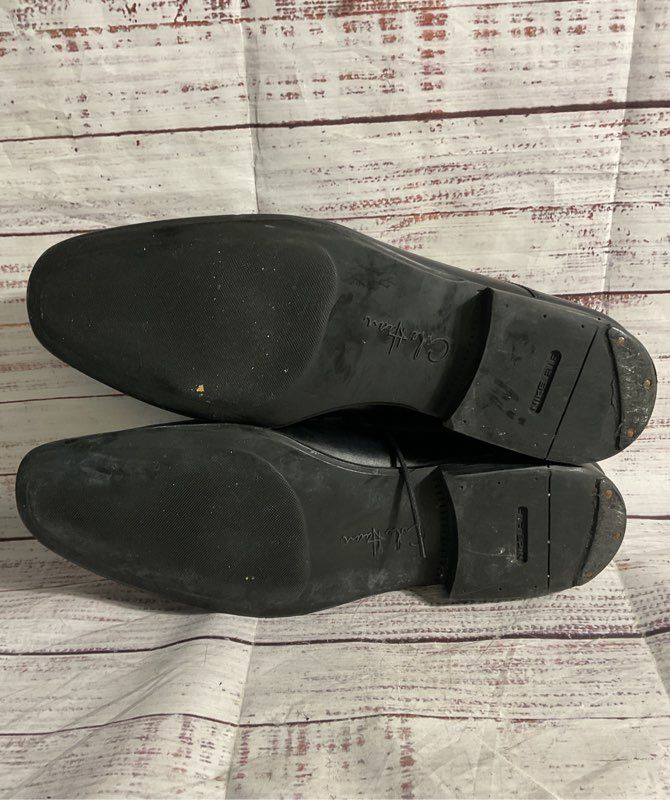 Cole Haan Air Black Leather Lace Up Dress Shoes Size 11 M
