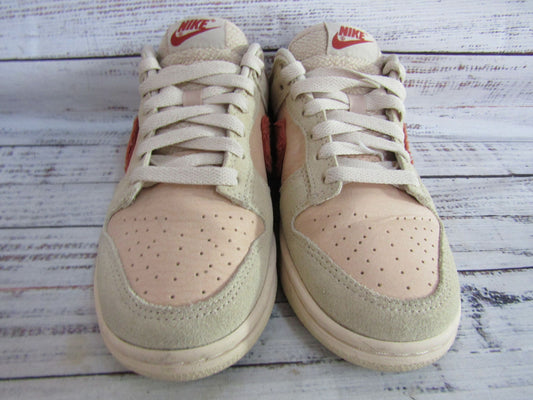 Nike Dunk Low Terry Swoosh Women's Low Top Sneakers Size 6 DZ4706-200
