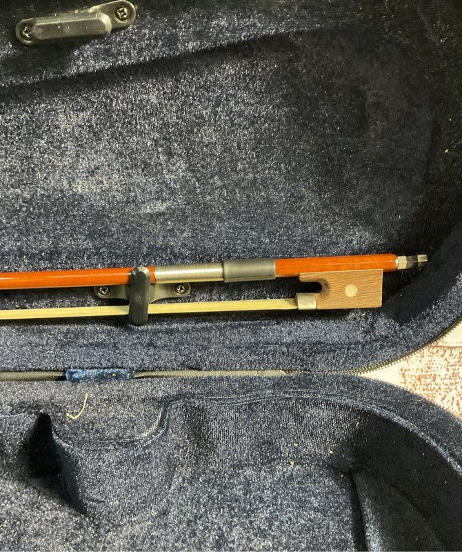 Anton Breton Ab 05 1/2 Student Violin With Case- Missing Strings