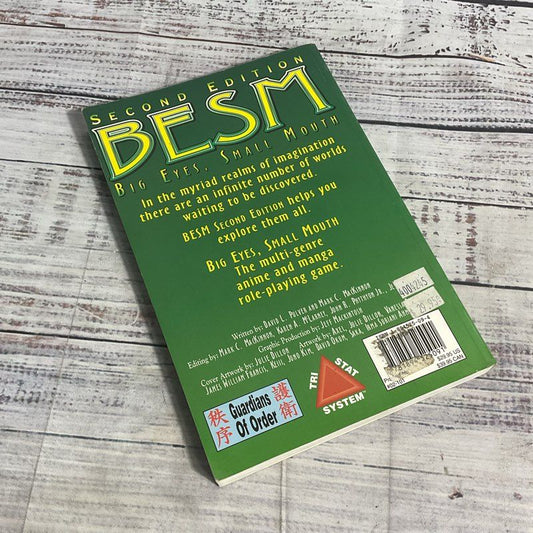 VTG. BESM Big Eyes, Small Mouth Second Edition Manga Rpg Guardians Of Order