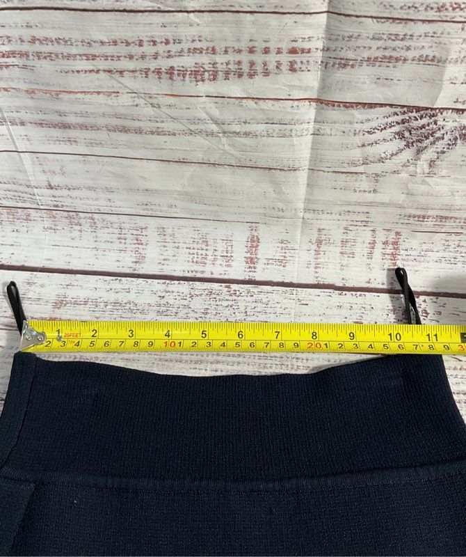 Scanlan Theodore Navy Blue Knit Skirt Size Small Women's
