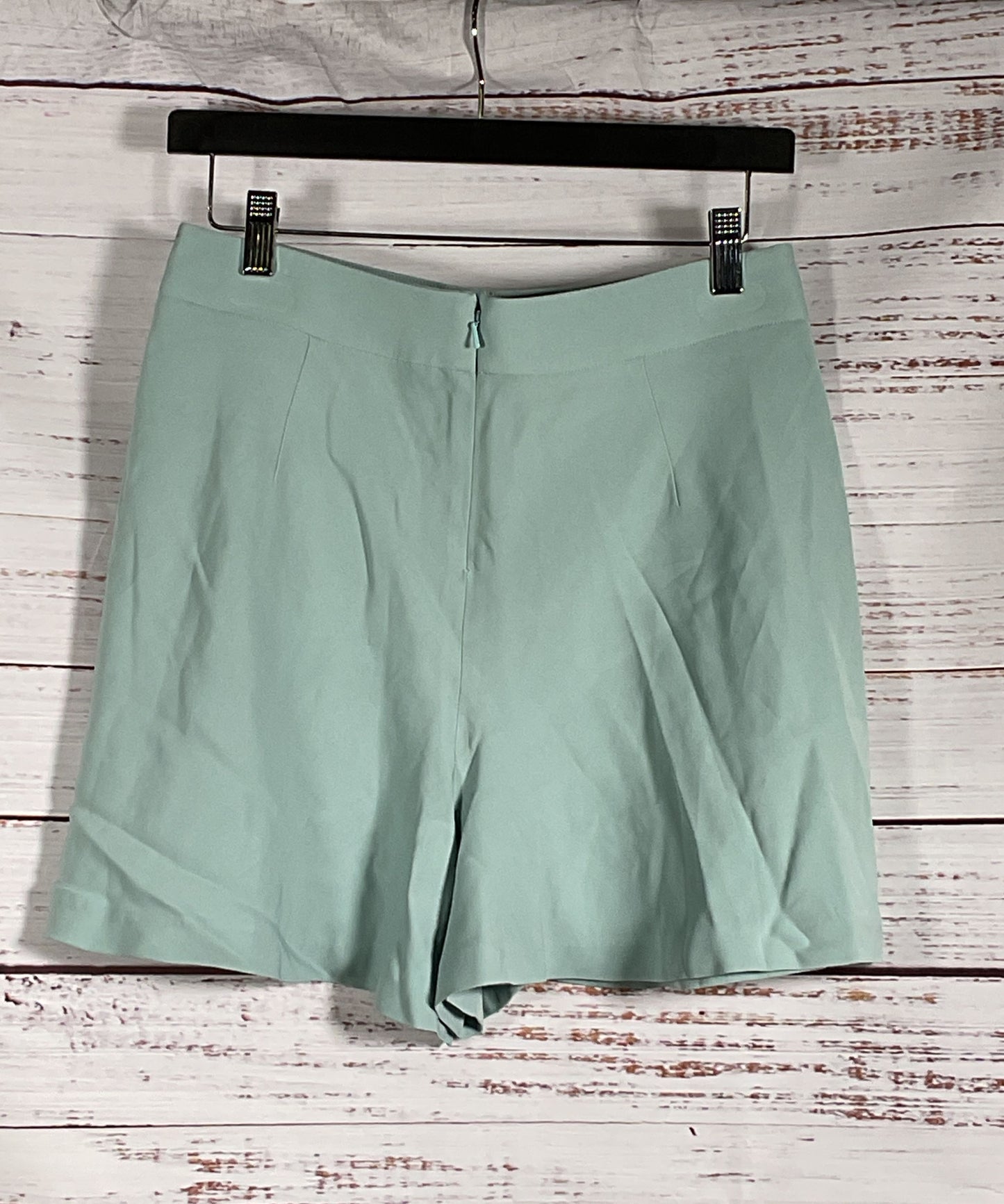 Frame The Fluid Tailored Shorts Robin Egg Blue 6