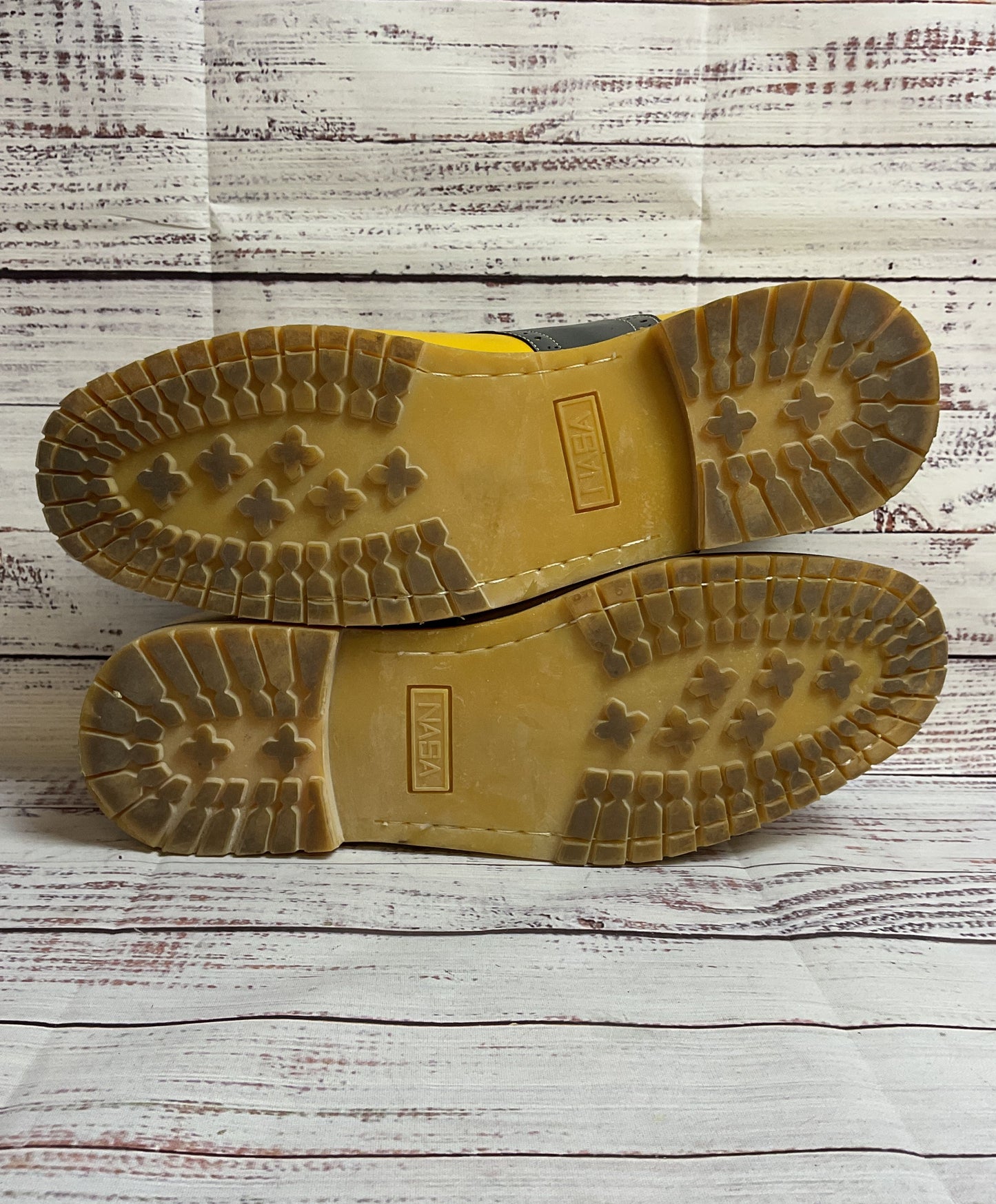 Somchai Yellow Oxford Leather Dress Shoe Men 44