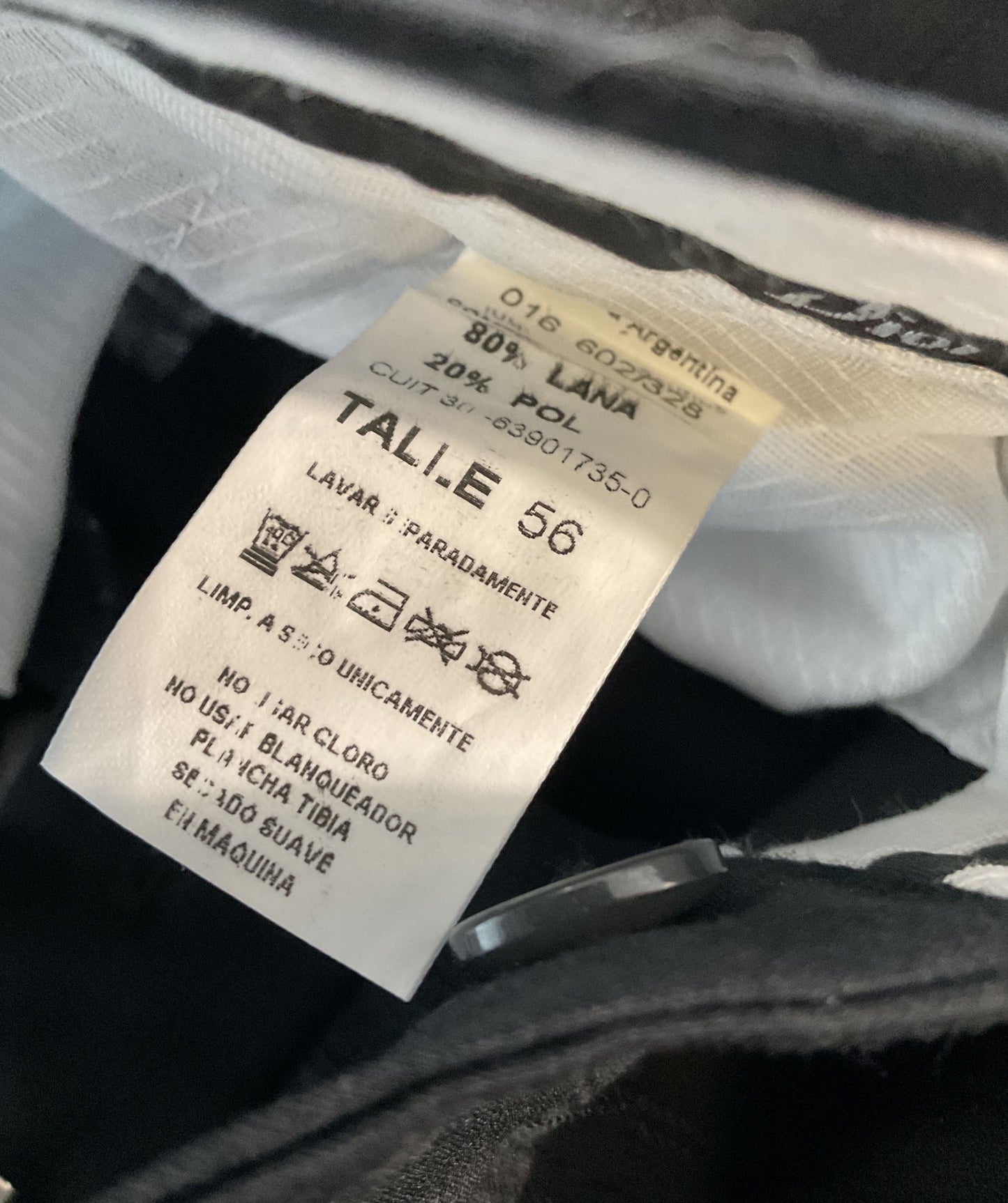 Dior Men's Formal Stripe Dress Pants Black 56