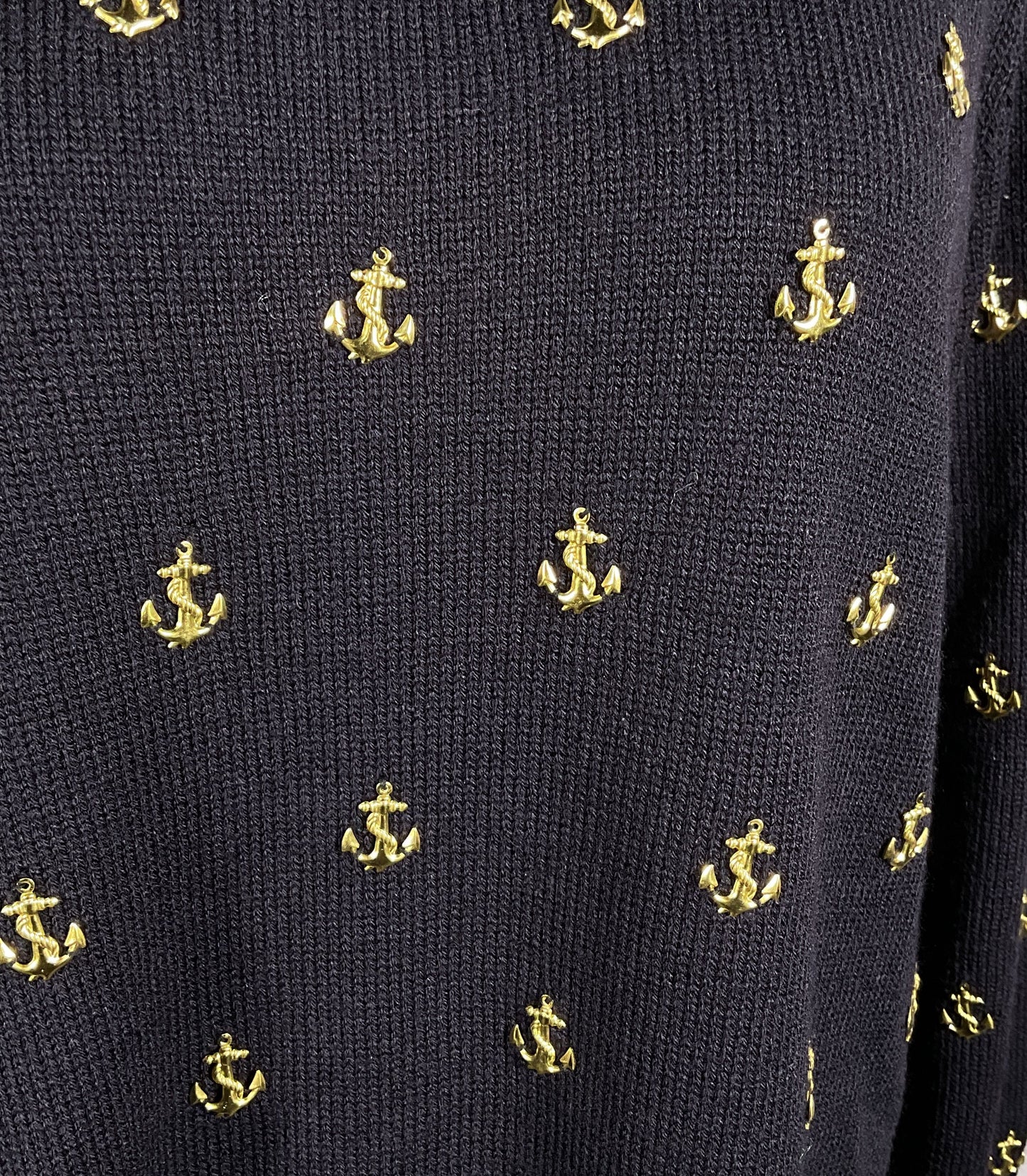 Marina Rinaldi Women's Navy Albinoni Knitted Sweater Navy L