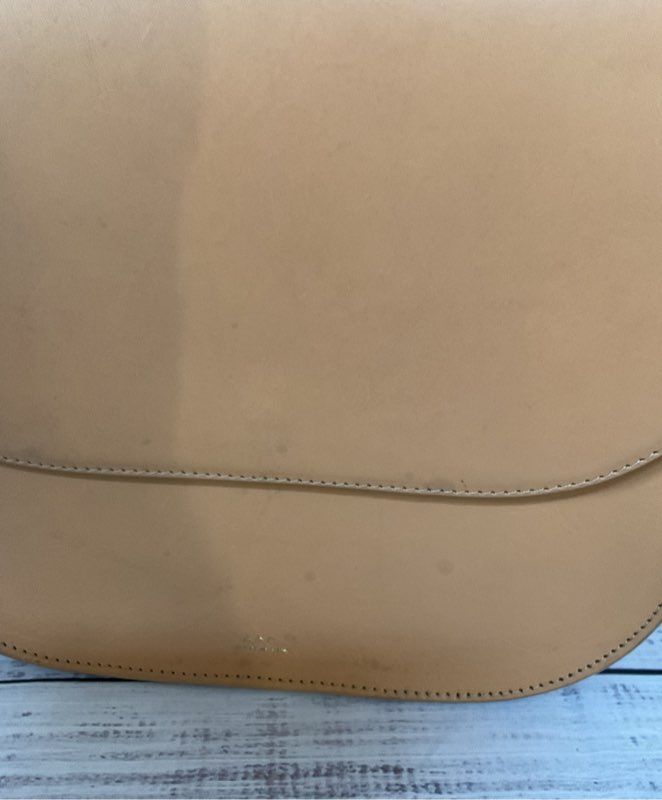 Women's A.P.C. Tan Leather Crossbody Handbag