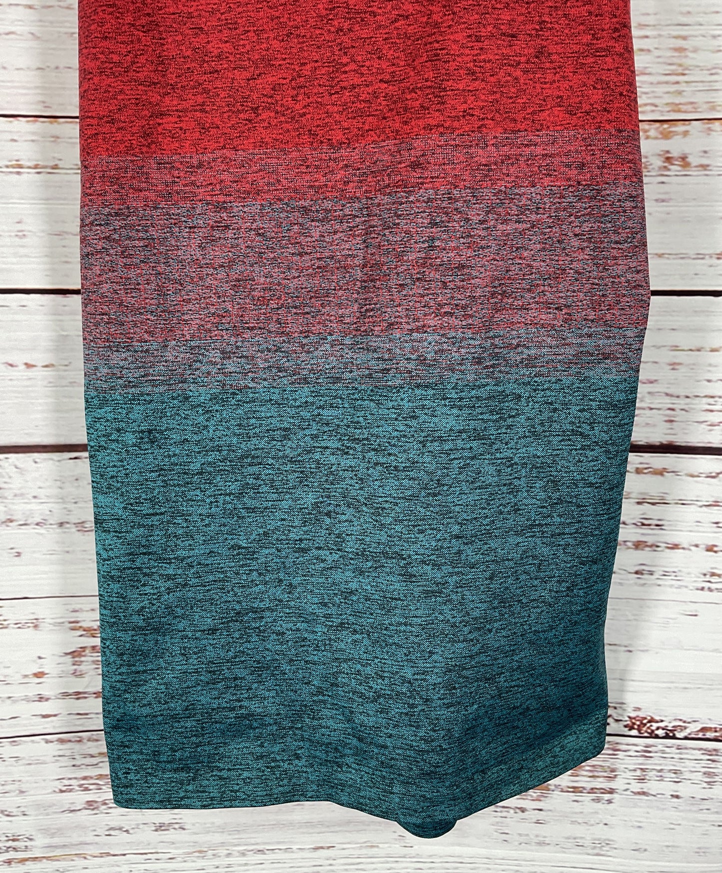 Athleta Women's Ombre Red & Blue Relay Tank Top Size M