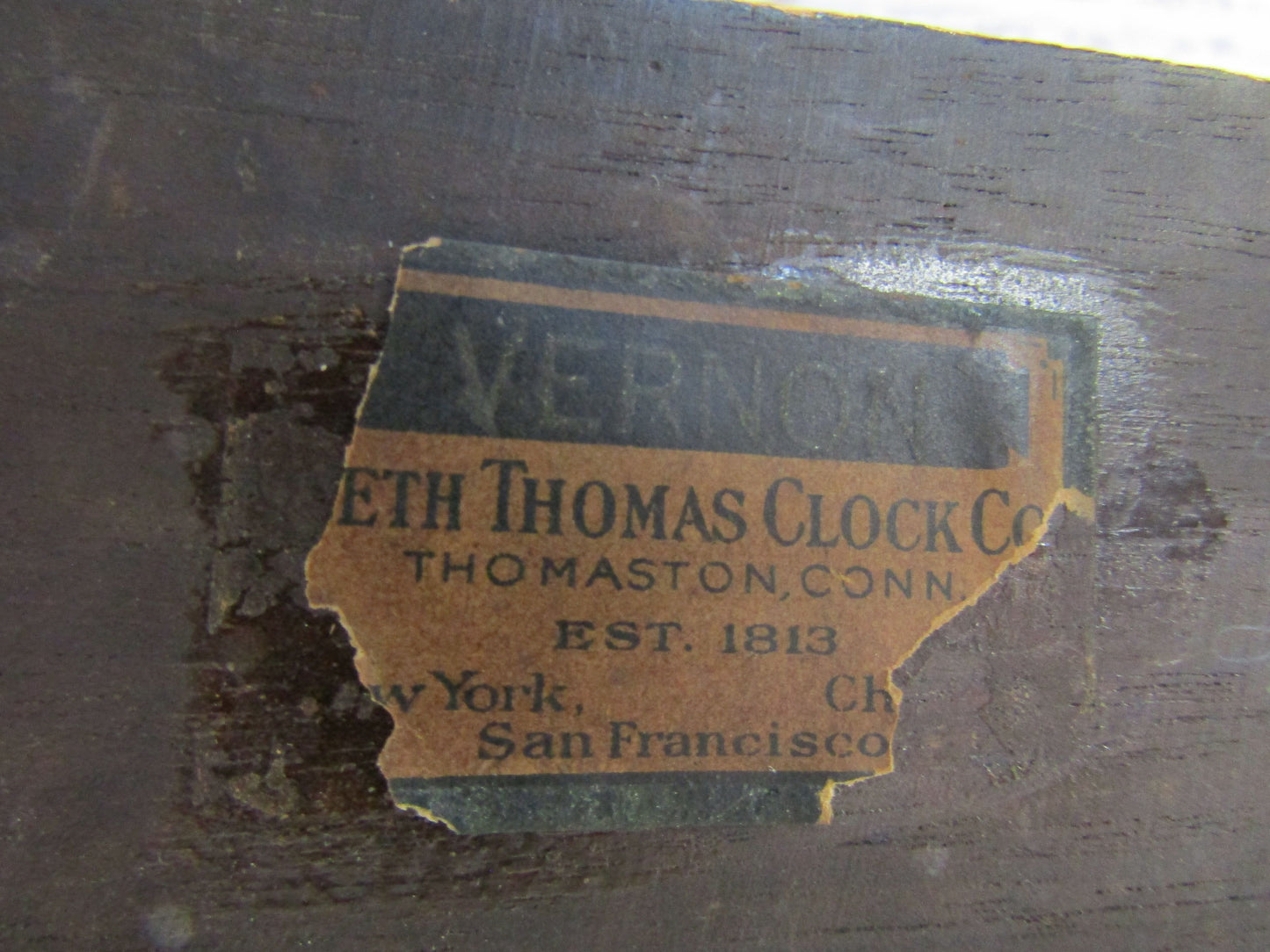 Vintage Seth Thomas Desk Clock